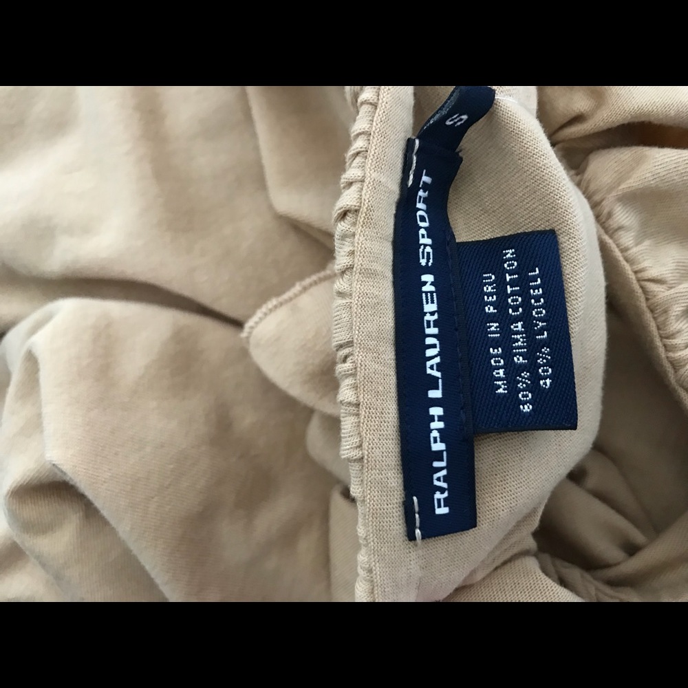 NWOT Ralph Lauren Sport Ruffle Neck Long Sleeve - Picture 2 of 3